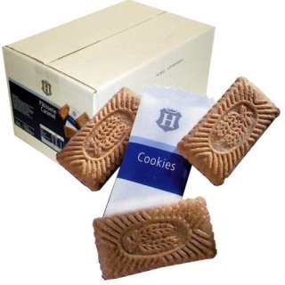 H-Line Kaffee Kekse "Karamell" 200 St. einzeln verpackt (1,2 Kg)