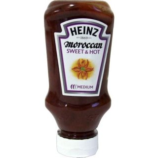 Heinz exotisch-scharfe Grillsauce Moroccan Sweet and Hot (220ml Squeezer Flasche)