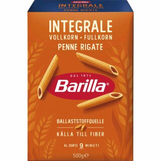 Barilla Integrali Pennette Rigate (500g Packung)