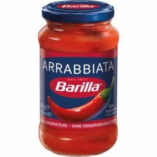 Barilla Arrabbiata Sauce (400g Glas)