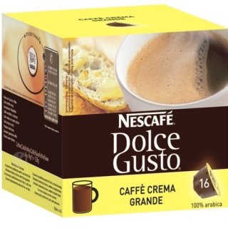 Nescafe Dolce Gusto "Caffe Crema Grande", 16 Kapseln