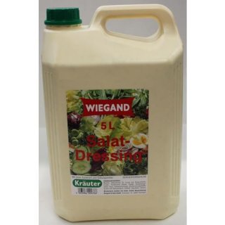 Wiegand Salatdressing Kräuter (5l Kanister)