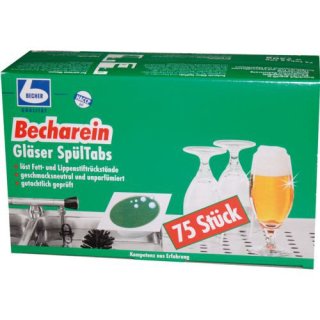 Dr. Becher Becharein Gläser SpülTabs (1x75 Stück)