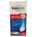 Kukident Aktiv Plus Gebissreiniger-Tabs (136 Tabs)