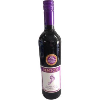 Barefoot Cabernet Sauvignon, trockener Rotwein aus Californien (0,75l Flasche)