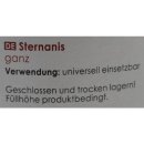 Wiberg Sternanis Ganz (1x95g Dose)