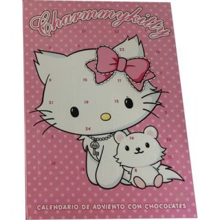 Adventskalender Hello Kitty Motiv "Charmmy Kitty" 60g Vollmilchschokolade