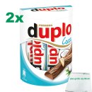 Ferrero duplo Vollmilch Cocos Limited Edition (2x10 Riegel je 18,2g) plus gratis usy Block