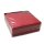 Metsä Tuissue Prägeservietten rot 1-lagig 33x33cm 1/4 Falz (100 Stck.)
