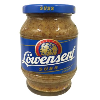 Original Löwensenf süss, bayrisch (250ml Glas)