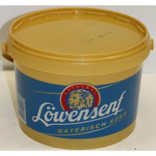 Original Löwensenf süss (2,5Kg Eimer)
