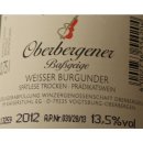 Oberbergener Baßgeige Weißer Burgunder 14% vol. (0,75l Flasche)