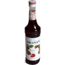 Monin Gourmet Sirup Erdbeer (1X0,7L Flasche)