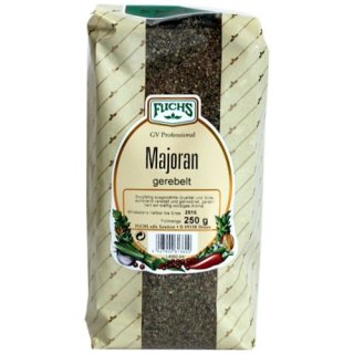 Fuchs Majoran gerebelt (250g Nachfüllbeutel)
