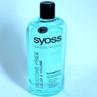 syoss Shampoo Silicone Free Color und Volume (500 ml)