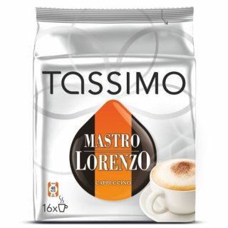 Tassimo T-Disc Mastro Lorenzo Cappuccino, 8 Port.