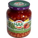 HAK Weiße Bohnen in Tomatensauce (370ml Glas)