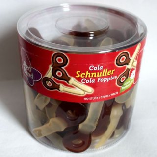 Red Band Schnuller mit Cola, 100 Stck (1x1,2Kg Dose)
