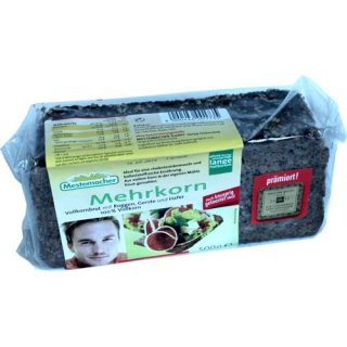 Mestemacher Echt westfälisches Vollkornbrot ohne Kruste (500g Packung)