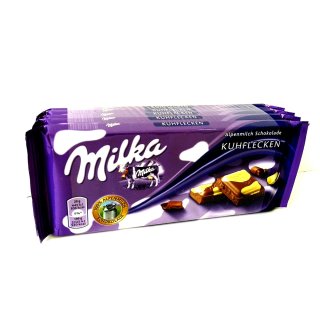 Milka Kuhflecken Alpenmilch Schokolade mit weißen Flecken (5x100g Tafel)