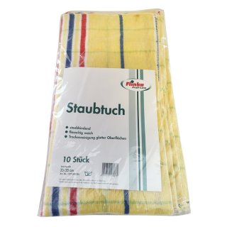 Flinka Staubtücher flauschig weich 35x35cm (10 Stck.)