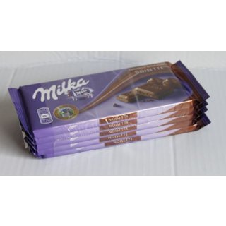 Milka Noisette Schokolade (5 x100g Packung)