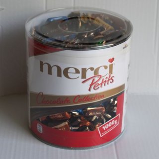 Storck Merci Petits Chocolate Collection in Runddose (1kg)