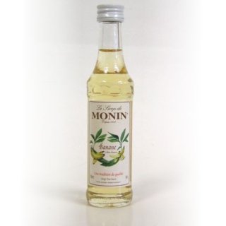Gourmet-Sirup, Monin " Banane", 50ml