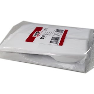 usy Einweg Besteck Messer, Kunststoff weiß (100 St. Packung)