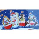 Adventskalender Kinder Überraschung and Friends (Weihnachtsmann rechts im Schnee) (431g)
