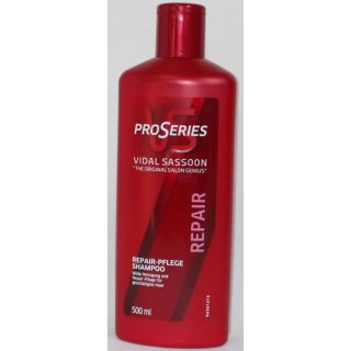 Vidal Sassons ProSeries Repair Pflege Shampoo (500ml Flasche)