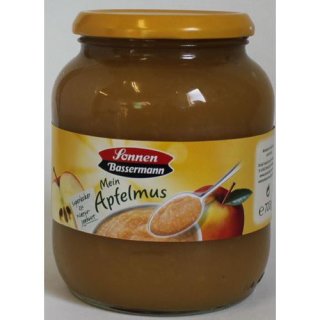 Sonnen Bassermann Apfelmus aus ausgesuchten Apfelsorten (1x720g Glas)