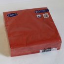 Duni Servietten Orange uni 3lagig 33x33cm 1/4 Falz (50...