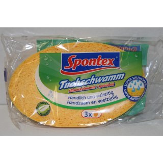 Spontex Topfreiniger Tuchschwamm oval (3 Stück)