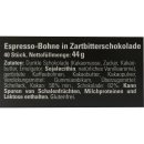 Hellma Espresso in Zartbitter-Schokolade (40x1,1g Packung)