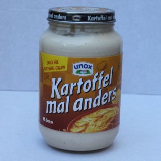 unox Kartoffel mal anders Käse Sauce für Kartoffelgratin (400g Glas)