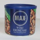 MAX Jumbo Erdnüsse Geröstet und gesalzen (300g Dose)