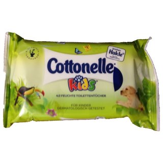 Cottonelle Kids Feuchttücher Nachfüllpackung (42 Blatt Packung) ex Hakle