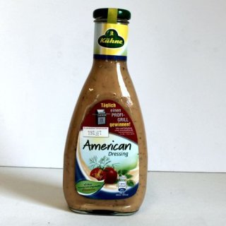 Kühne Salatfix American Dressing cremig mild mit Tomate (500ml Flasche)