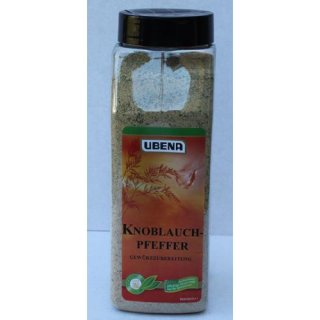 Ubena Knoblauch Pfeffer Gewürzzubereitung (1X600g Gewürzstreuer)