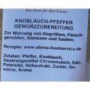 Ubena Knoblauch Pfeffer Gewürzzubereitung (1X600g...