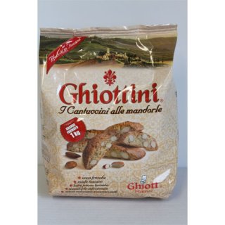 Ghiottini Cantuccini alle Mandorle Mandelgebäck (250g Packung)