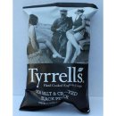 Tyrrells Sea Salt & Cracked Black Pepper Englische Kartoffelchips (150g Tüte)