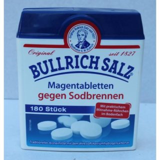 Bullrich Salz Magentabletten gegen Sodbrennen (180 Stck. Packung)