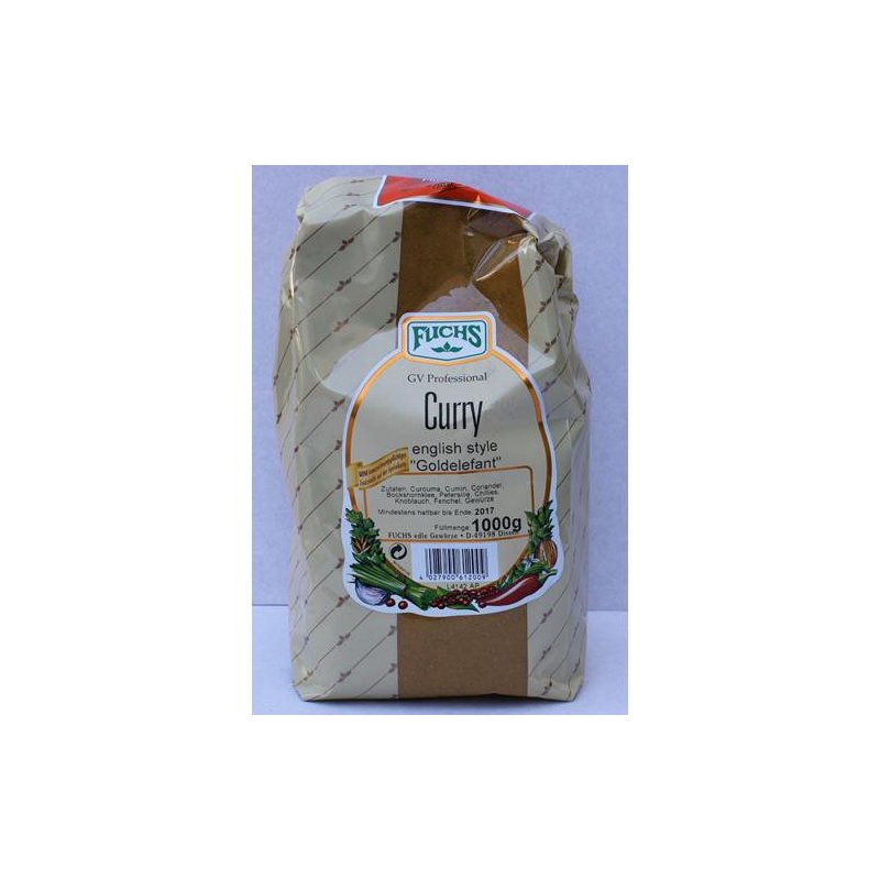 Fuchs Curry Englisch "Goldelefant", 4er Pack (4 X 525 G