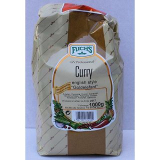 Fuchs Curry english style "Goldelefant" (1kg Beutel)