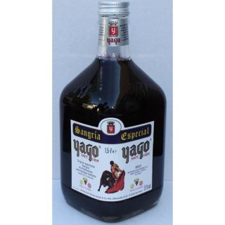 Especial Yago Sangria Original spanisch 7,5% vol. (1,5l Flasche)