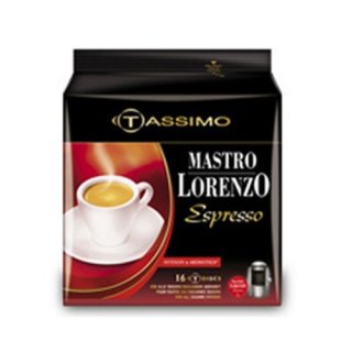 Tassimo T-Disc Mastro Lorenzo Espresso, 16 Stck.