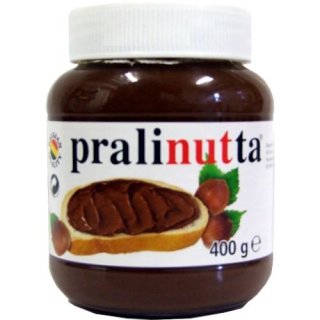Brotaufstrich Pralinutta, 400g Glas