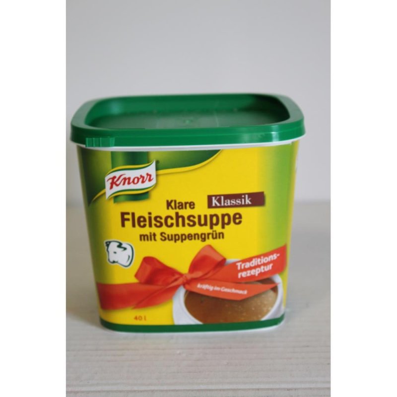 Knorr Klare Fleischsuppe Klassik (1x880g Packung)